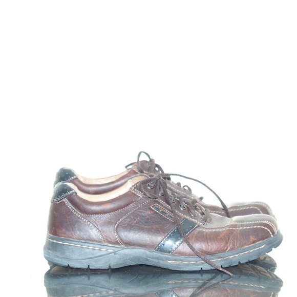 Mens 7.5 BASS WATSON Leather Casual Dress Oxfords main image 6